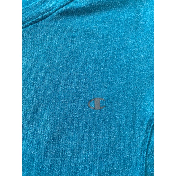 Women's Champion Teal V-neck T-Shirt - Medium - Picture 2 of 5